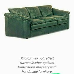 Comfortable Leather Loveseat For Sale