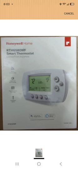 Honeywell home smart thermostat