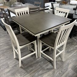 5Pc Counter Height Sets BRAND NEW