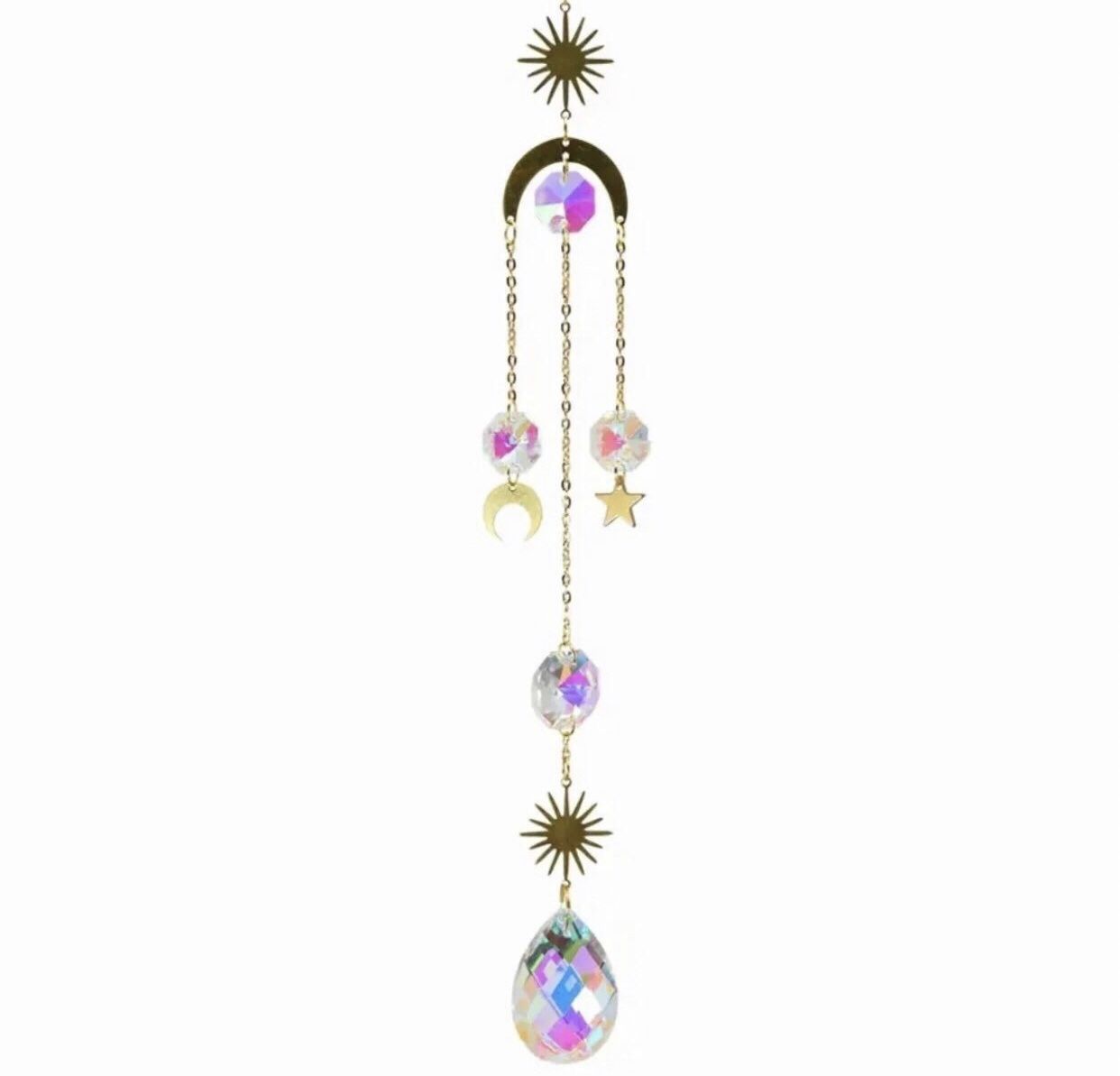 Crystal Sun Catcher For Indoors Or Outdoors 