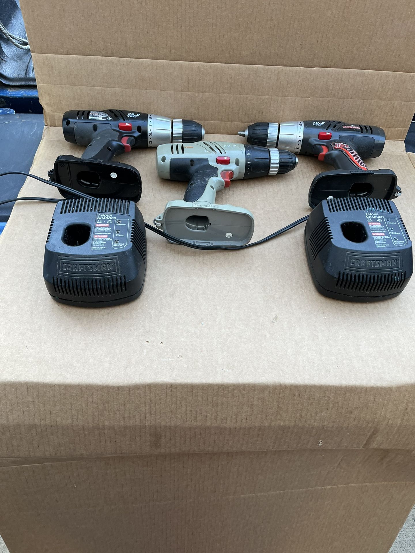 Craftsman 19.2V Drills