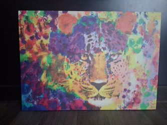 Colorful Tiger 28x30 Portrait