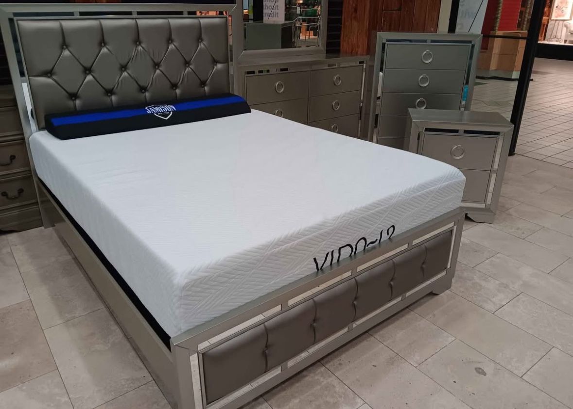 Holiday sale. Jasmine bedroom set now starting at $699. Easy finance option. Same day delivery.