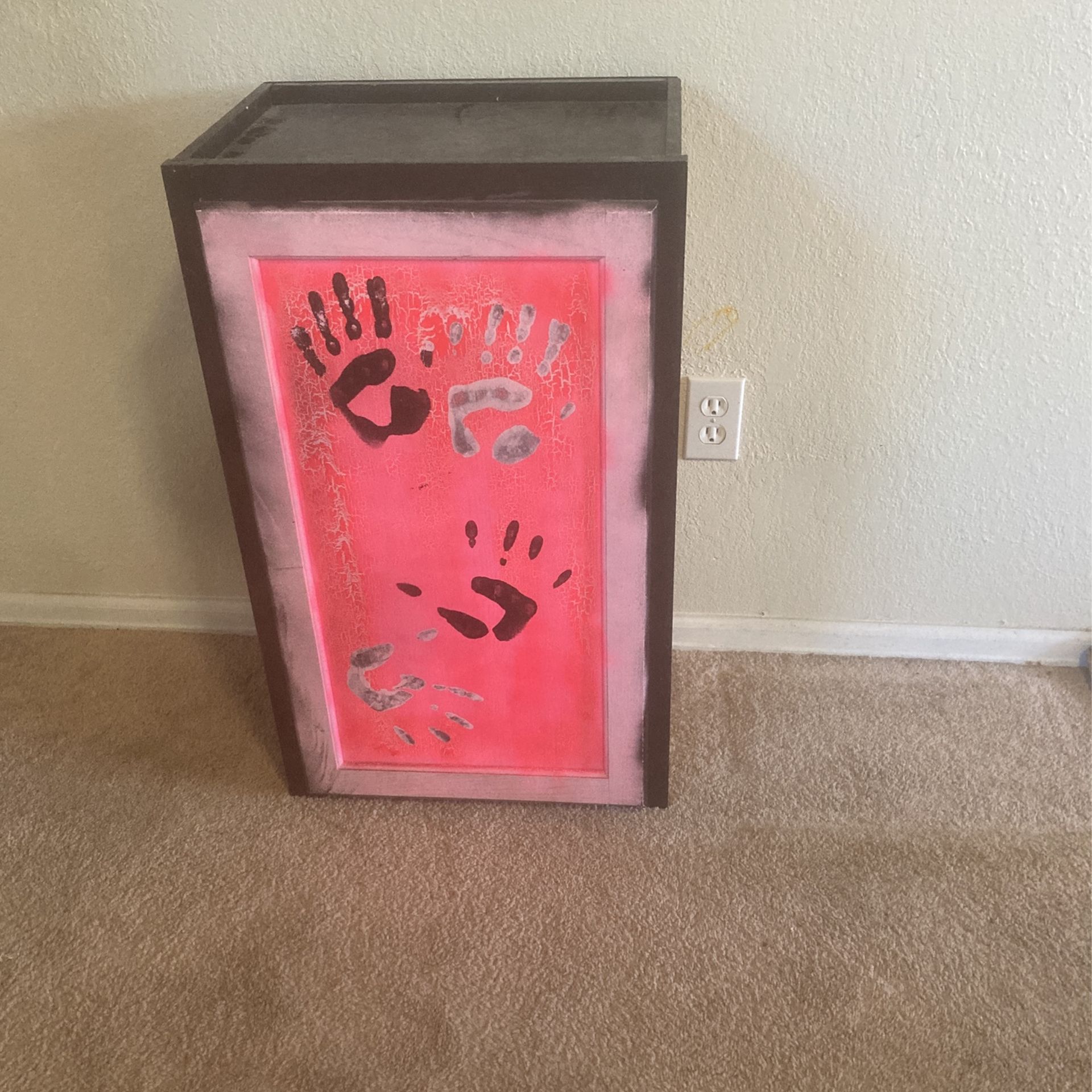 Cupboard TV Stand Table