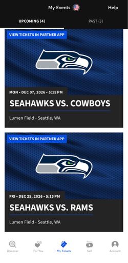 Seahawks Tickets