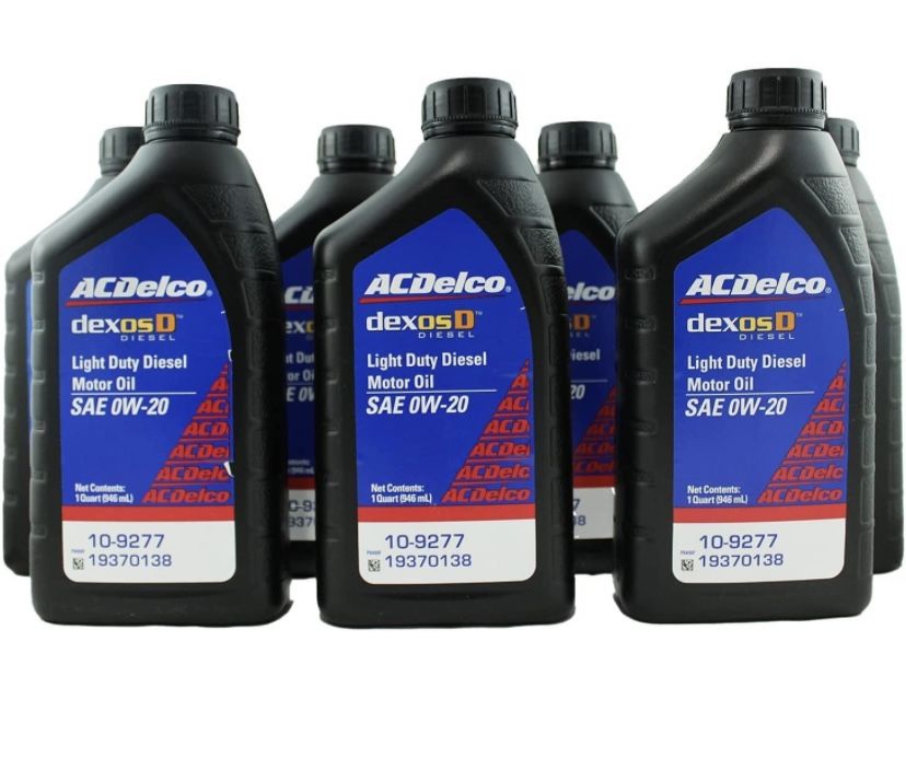 Acdelco 0W20 Light Duty Diésel 6 Quarts
