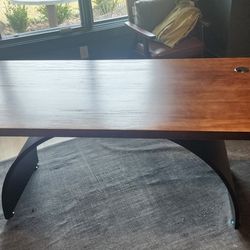 Large Executive Office Desk – 6ft Solid Wood Top