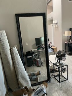 Extra large full length standing mirror