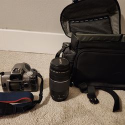 Canon Rebel EOS 35mm camera