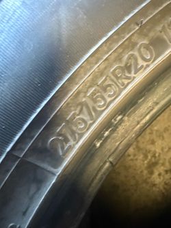 275/55/20 NITTO (2 Tires) LIKE NEW