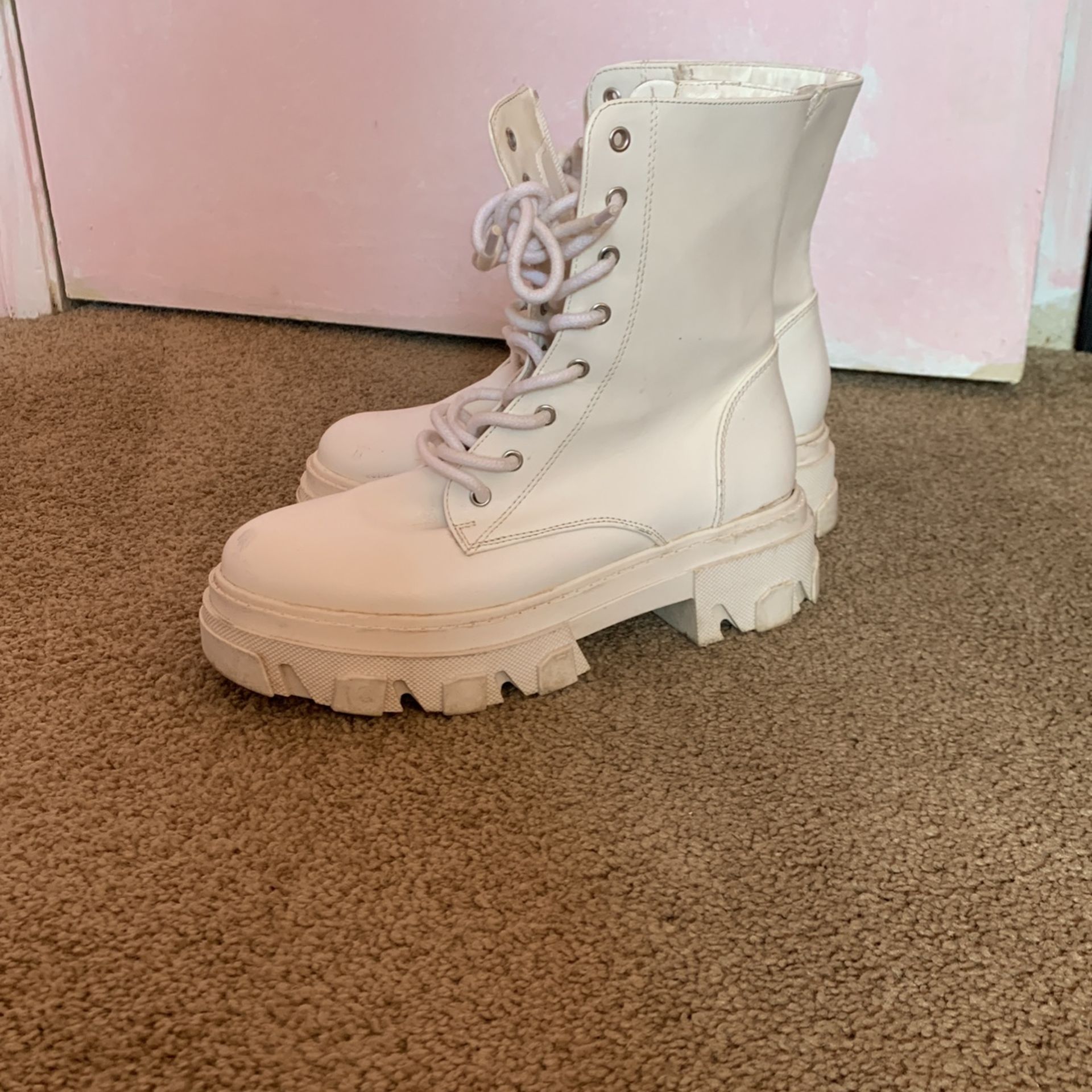 Forever 21 combat boots