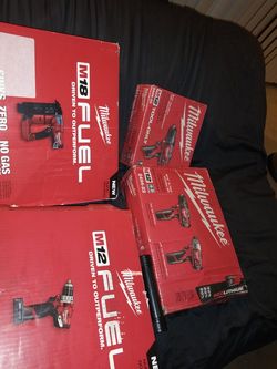 New Milwaukee tools