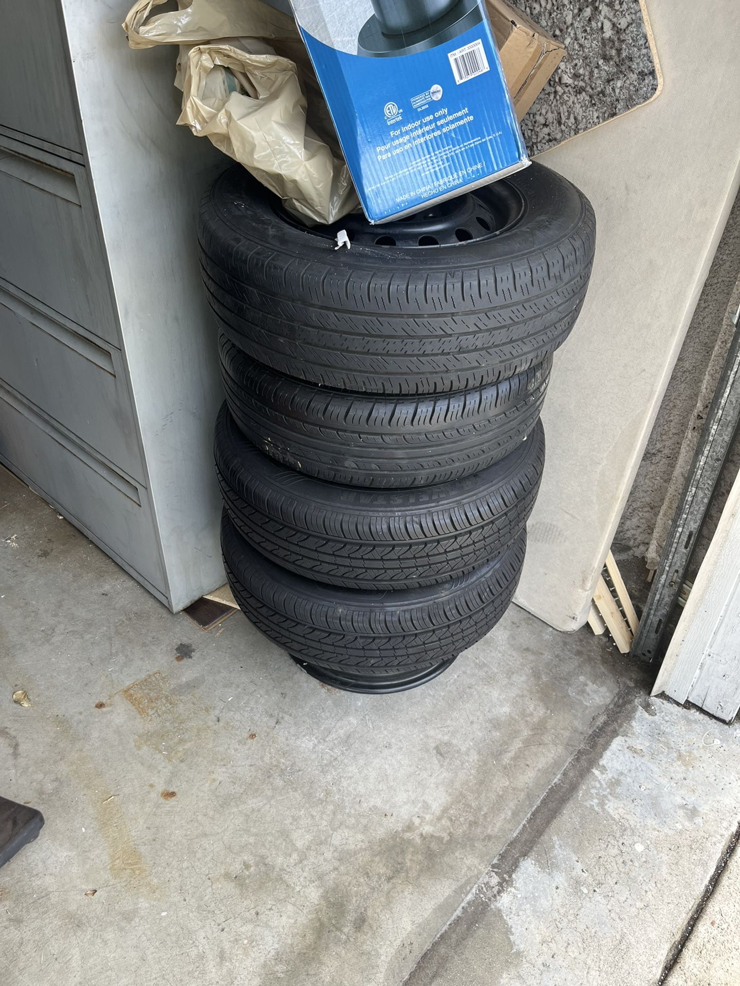 195/40R14 Set Of 4 Travelstar Tires All For 100, Delivery Available