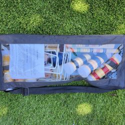 Lawn Croquet Set With Travel Bag
