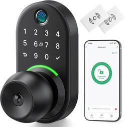 Yamiry Fingerprint Keyless Entry Smart Door Knob Lock