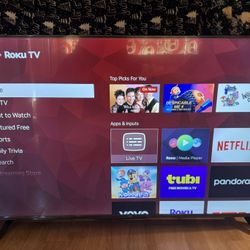 55” TCL  Roku TV