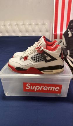 Jordan 4  Retro fire red