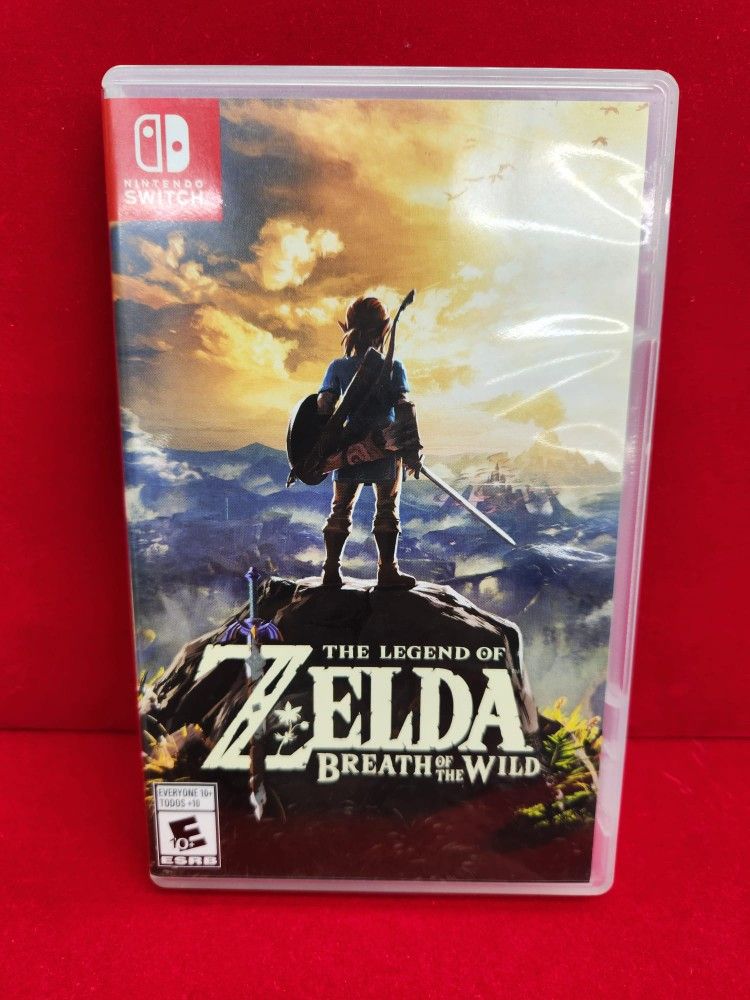 The Legend of Zelda Breath of the Wild For The Nintendo Switch