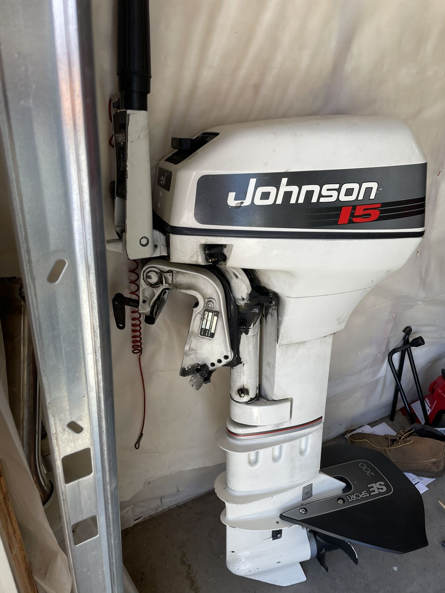Photo 15hp Johnson 2 Stroke