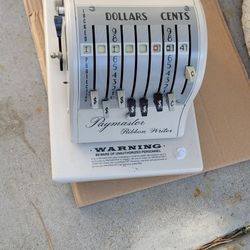 Paymaster Vintage Paymaster Ribbon Writer Series 8000, PayMaster Corp. Chicago, RETRO