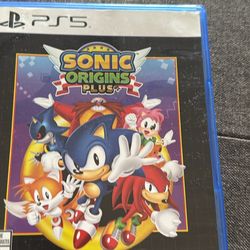 Sonic origins plus for PS5