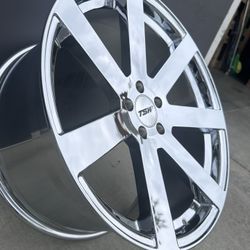 TSW Bardo Chrome Wheels 20” 5x112 Gl GLE R VLASS