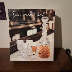 5 Piece  Wine Set  