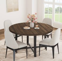 Round Rustic Dining Table