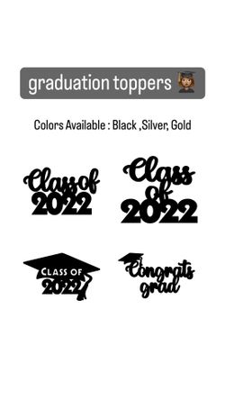Graduation Toppers