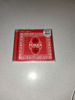 2001 DREW'S FAMOUS POKER PARTY NIGHT CD NEW FACTORY SEALED