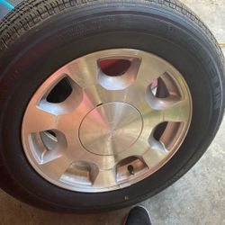 Tire And Rim For Cadillac