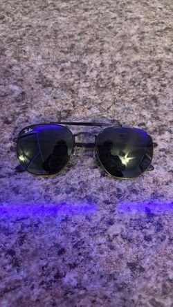 Ray-Ban Square Metal Frame Sunglasses