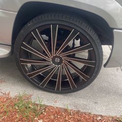 26 Inch Wheels Fit All GMC Pickup Trucks And GMC SUV’s 1(contact info removed) Escalade EXT , GMC Sierra Denali, Chevrolet Silverrado