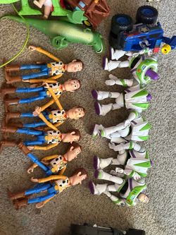 Toy Story Figure Lot – Woody, Buzz & More