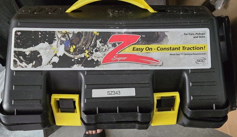 SCC SZ343 Super Z Car Tire Traction Chain 