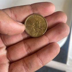 2000 P Sacagawea Dollar Native American
