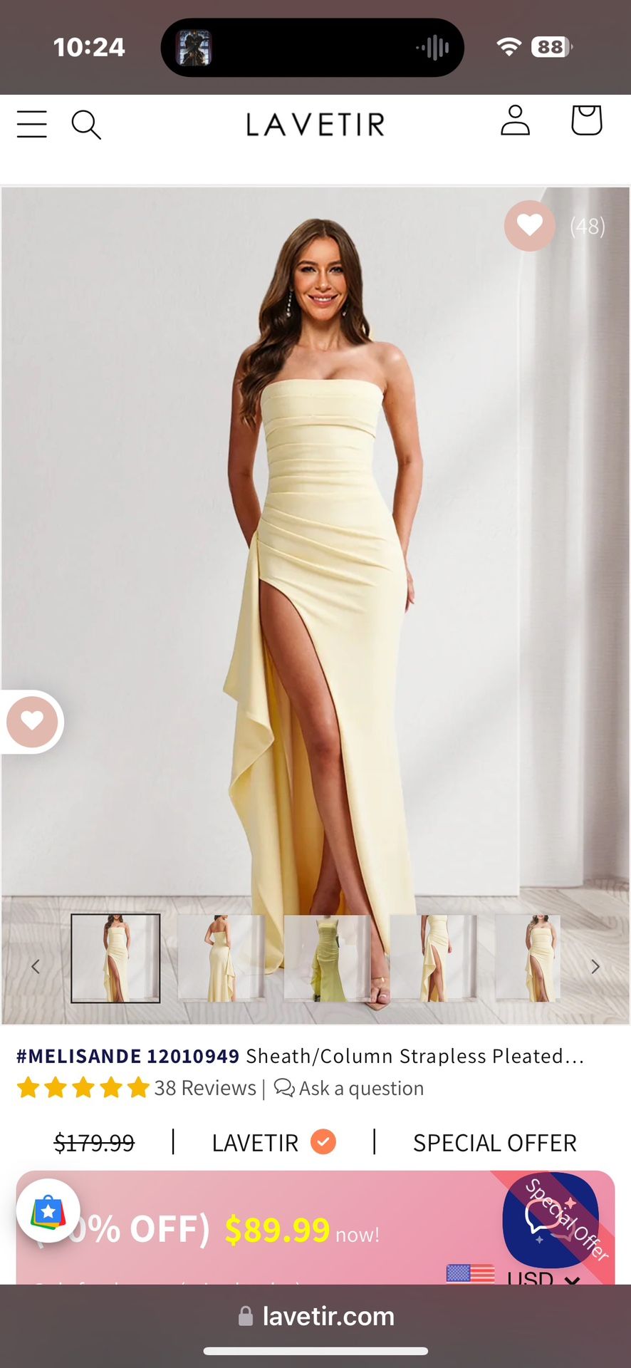 BRAND NEW PROM DRESS