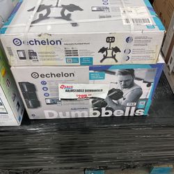 Echelon Adjustable Dumbbells 