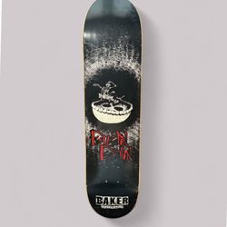 Baker Dustin Dollin Skull Pool Skateboard Deck 7.8in