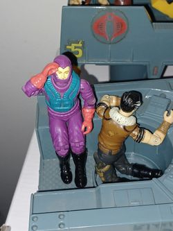 G.I. JOE ARAH COBRA MAGGOT WITH W.O.R.M.S. Additional figures.