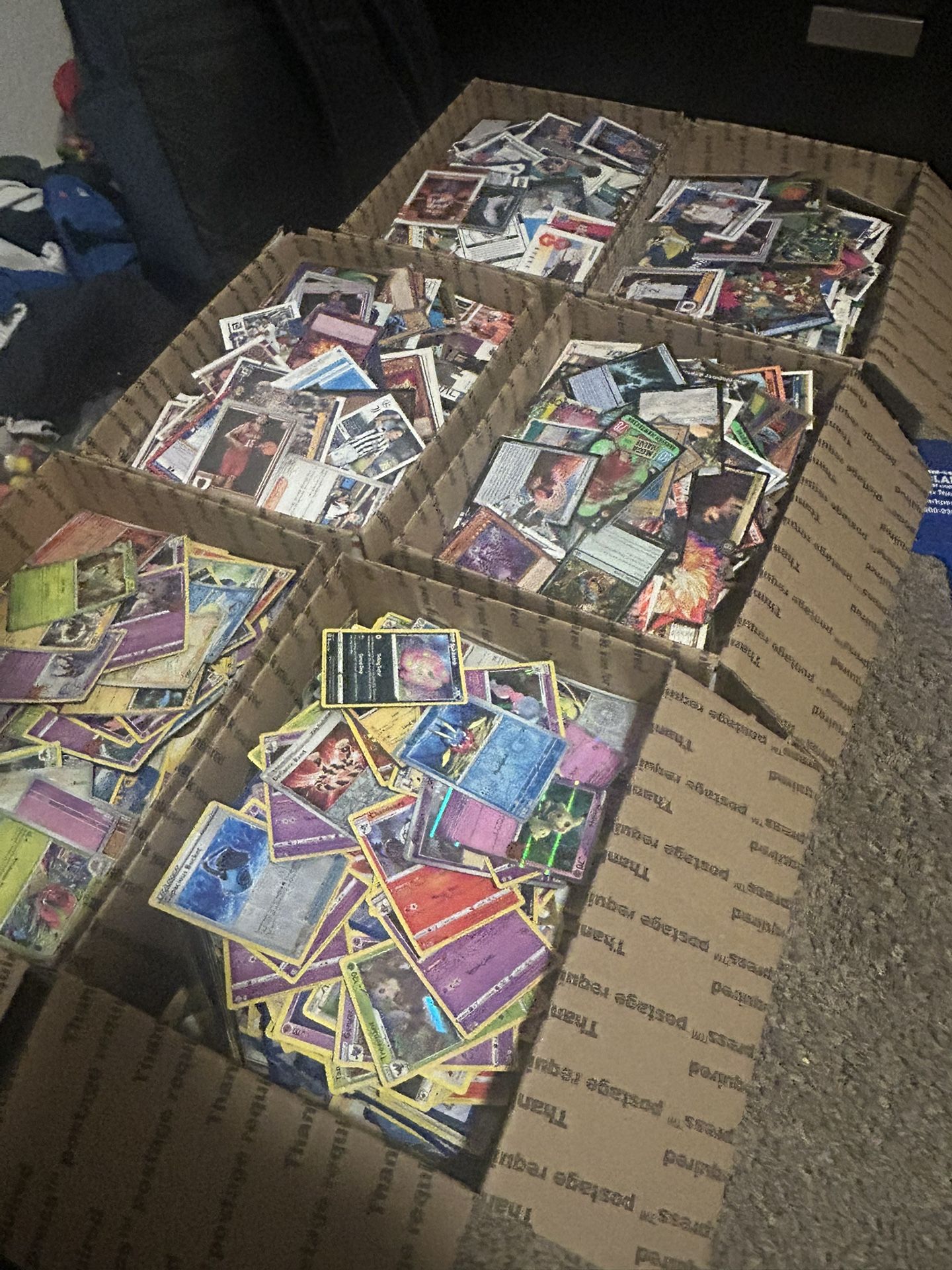 Card Boxes: Pokemon Cards And Sports Cards
