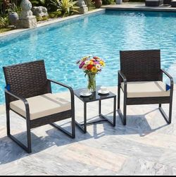 3 piece Patio furniture