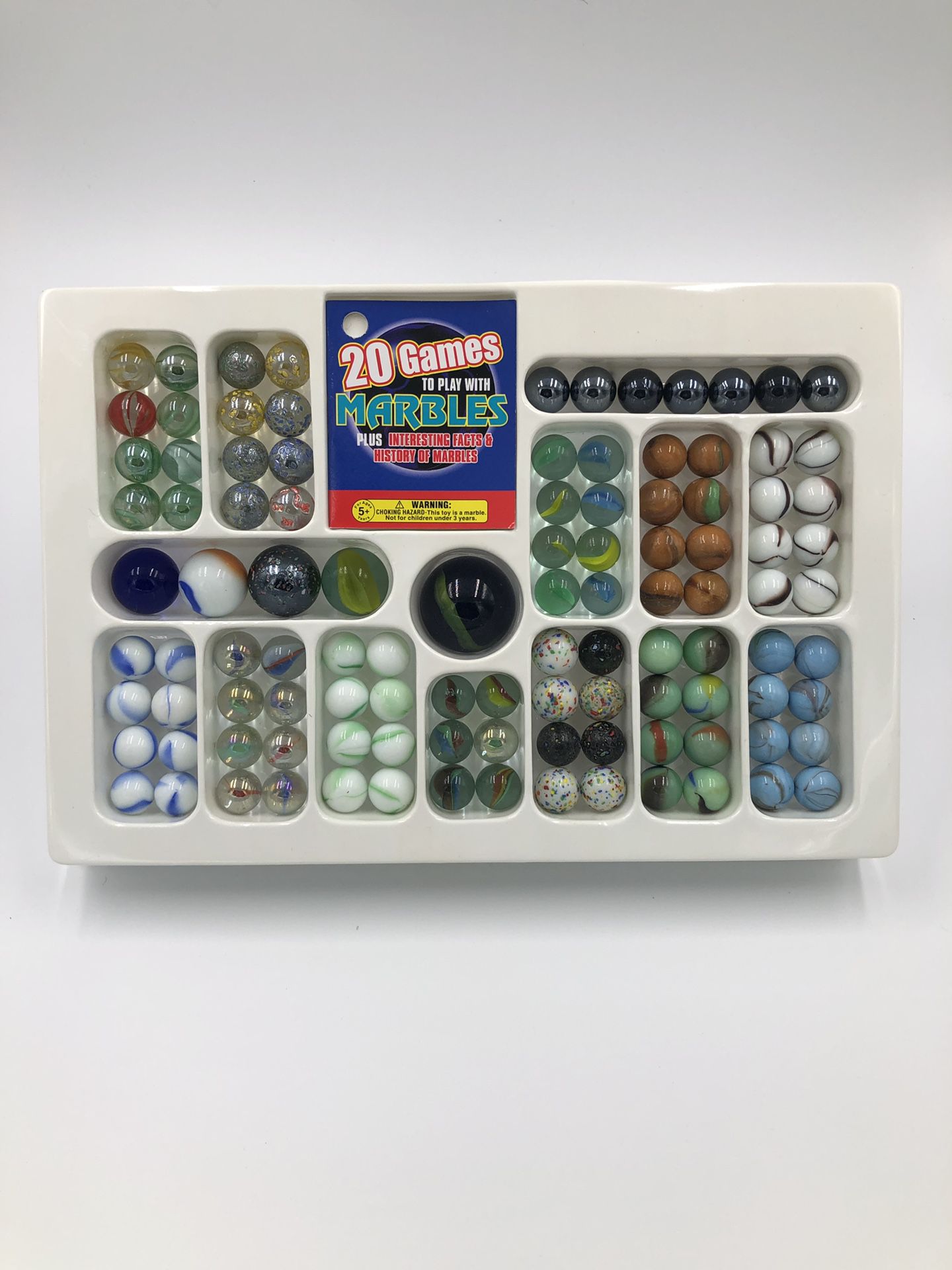 Boxed Set of 106 Imperial Marvelous Vintage Marbles