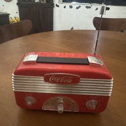 Brand New No Box Coca-Cola Radio