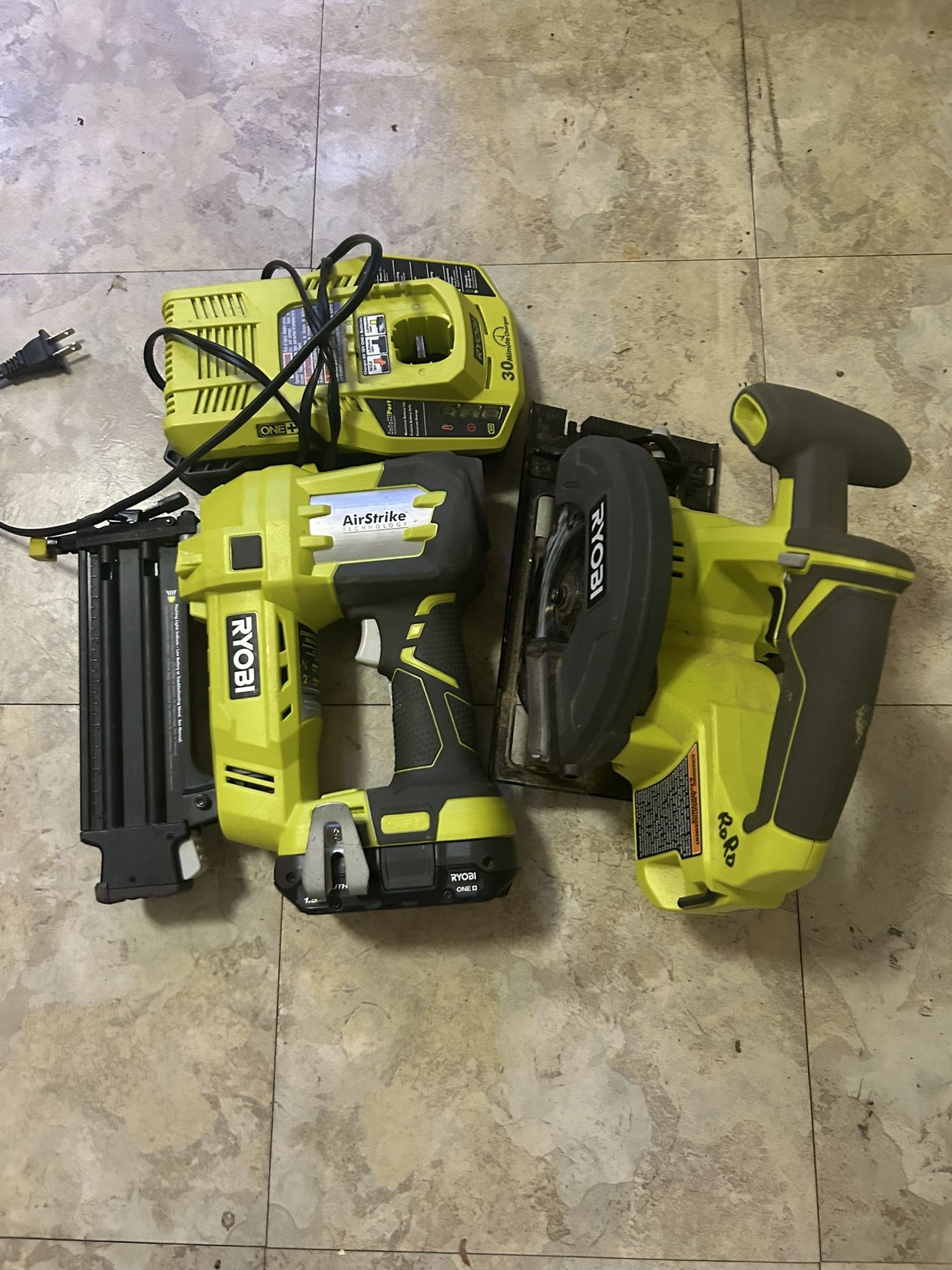 Nail Gun, Circler Saw
