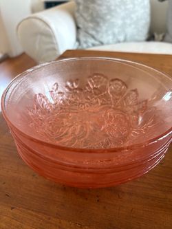 Rose vintage bowls