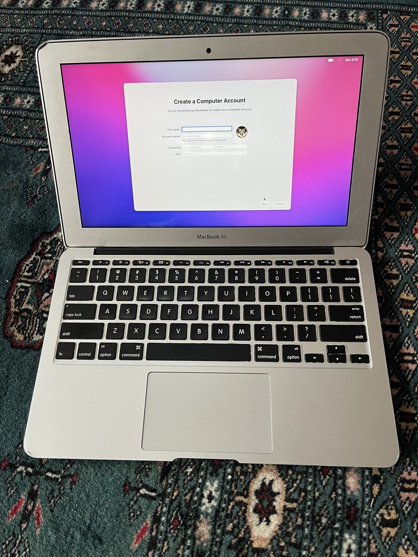 MacBook Air 11in 2015