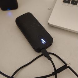 Portable Phone Charger Has Both Cords Comes With It