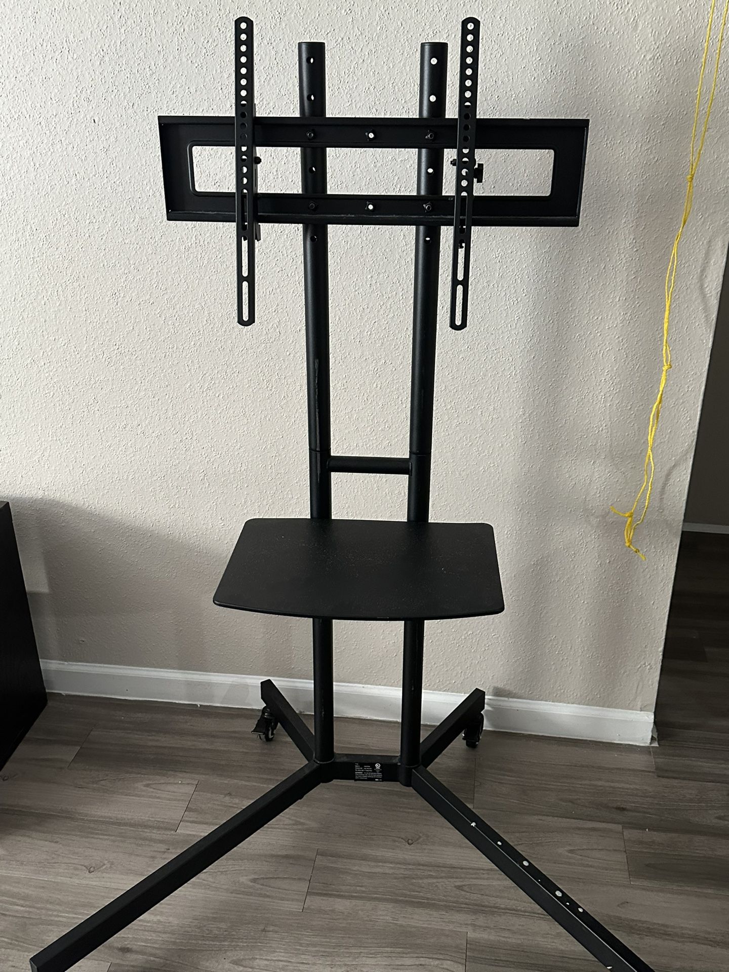 Rolling TV Stand Trolley with Bracket & Tray and Wheels for 23in-60in Plasma