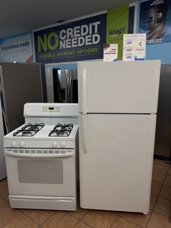 Hotpoint set refrigerador and stove